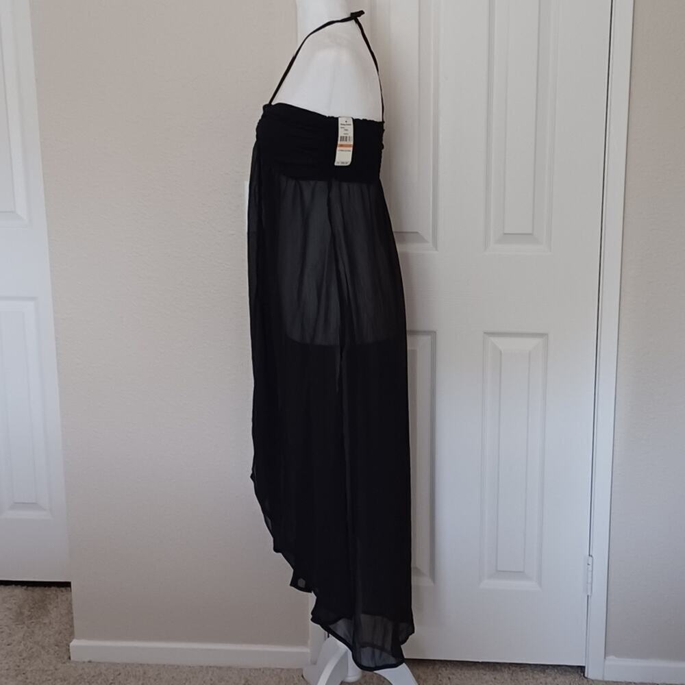 Tommy Bahama Halter Sheer Swim Coverup Black NWT S - Picture 3 of 16
